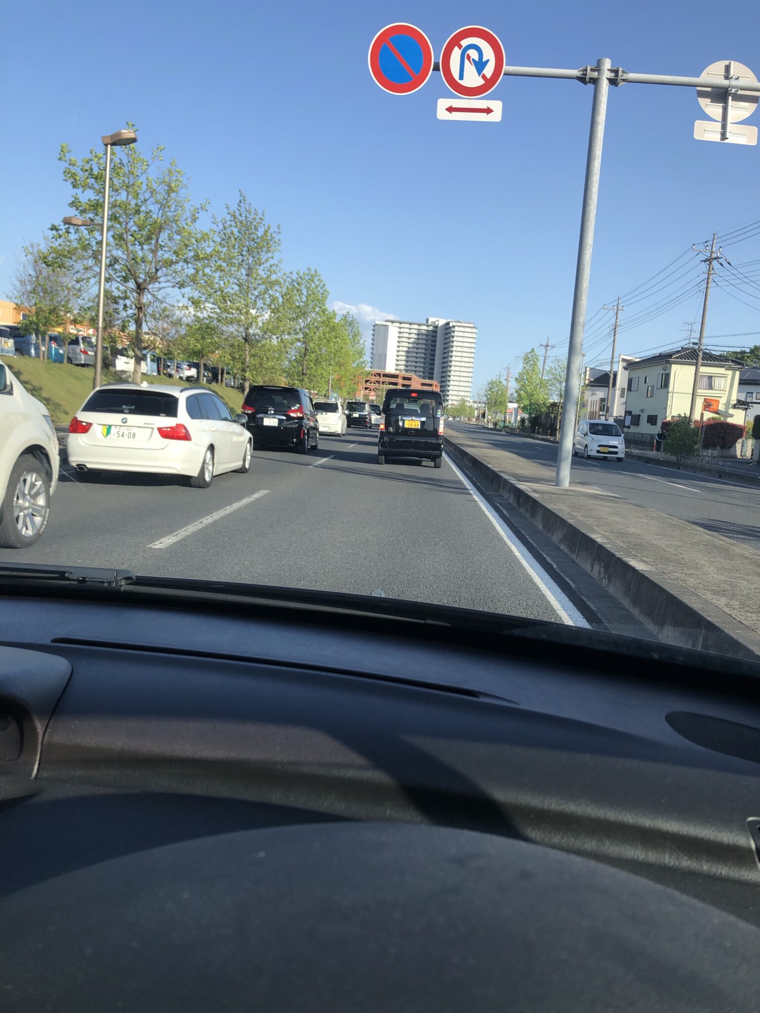 本日(2021/04/18)コストコ新三郷倉庫店、ららぽーと新三郷あたりの道路混雑 justmoveon